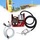 110V Electric Fuel Transfer Pump Self-priming Oil Diesel Pump with Hoses & Nozzle