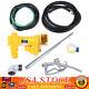 12V Electric Fuel Transfer Pump with Hose & Manual Nozzle 20 GPM DC Motor 375W