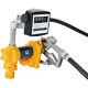 20GPM 12V Fuel Transfer Pump DC Gasoline for Gas Diesel Kerosene with Flow Meter