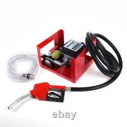 Electric Fuel Oil Transfer Pump Oil Transfer Pump With Fuel Meter Nozzle 175W US