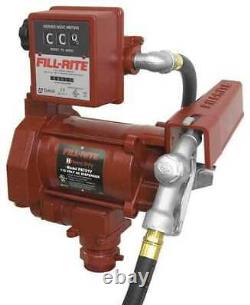Fill-Rite Fr701v Fuel Transfer Pump, 115Vac, 20 Gpm, 1/3 Hp, Cast Iron