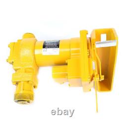 Fuel Transfer Pump 20 GPM 12 Volt DC Motor with Hose & Manual Nozzle NEW