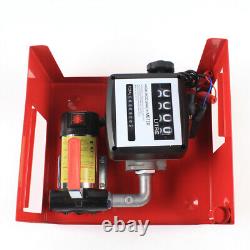 Portable Automatic Nozzle Transfer Pump 12V Electric Diesel Fuel Transfer Pump